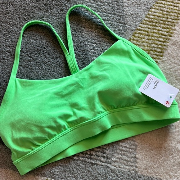 lululemon athletica Other - Lululemon Flow Y Bra Pistachio Sz 10 NWT